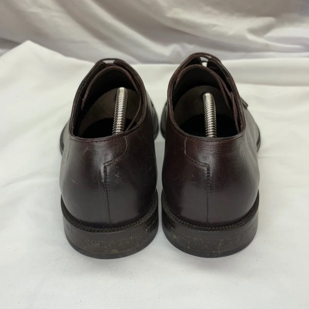 Paul Smith Antique Leather Oxford Flexible Travel Shoes Mens 11‎ USMade in Italy